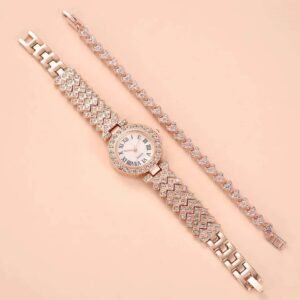 Bracelet Set Diamond Steel Band